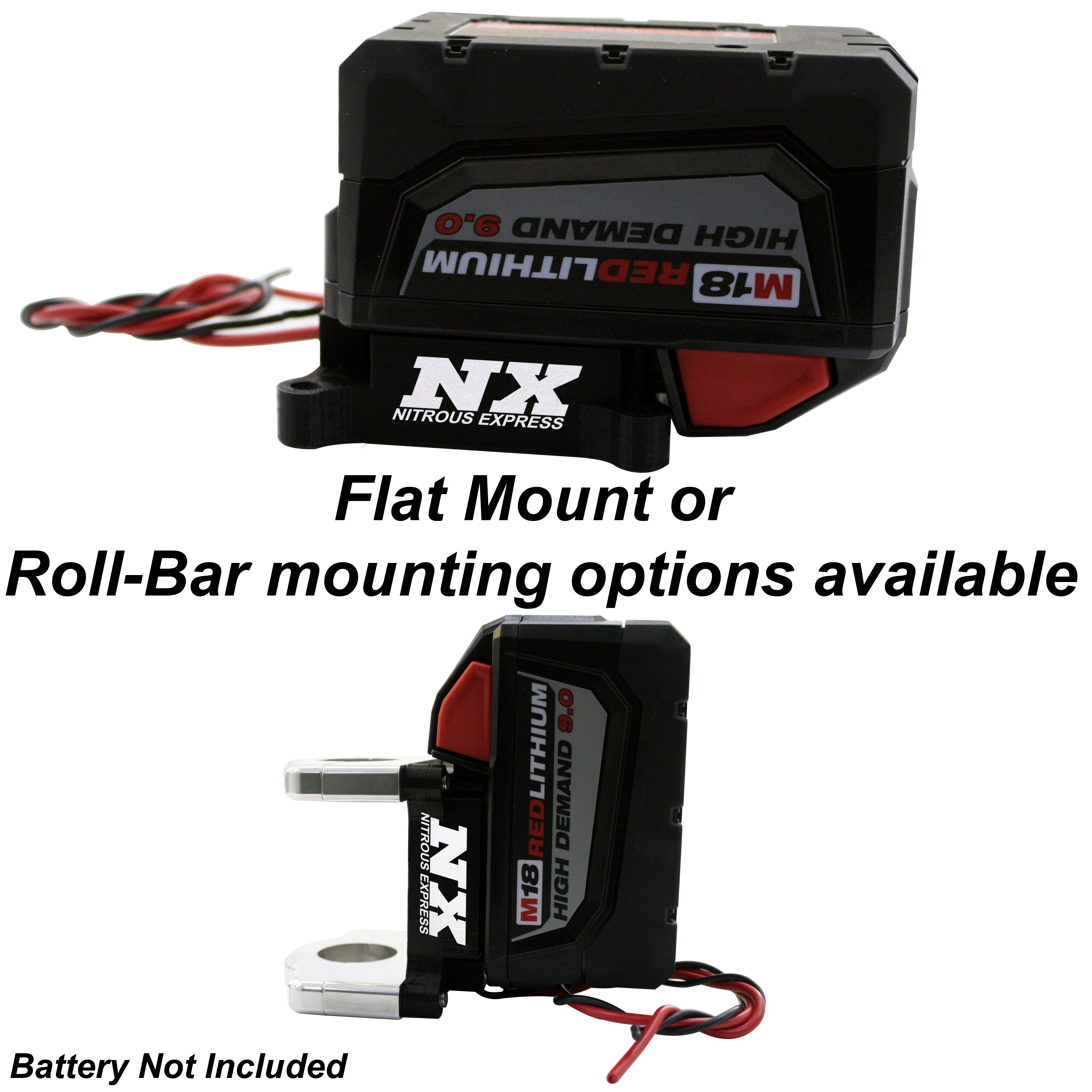 standalone battery mount